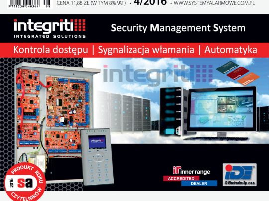 Zintegrowany system zarządzania bezpieczeństwem SMS Integriti w ID Electronics (IDE)