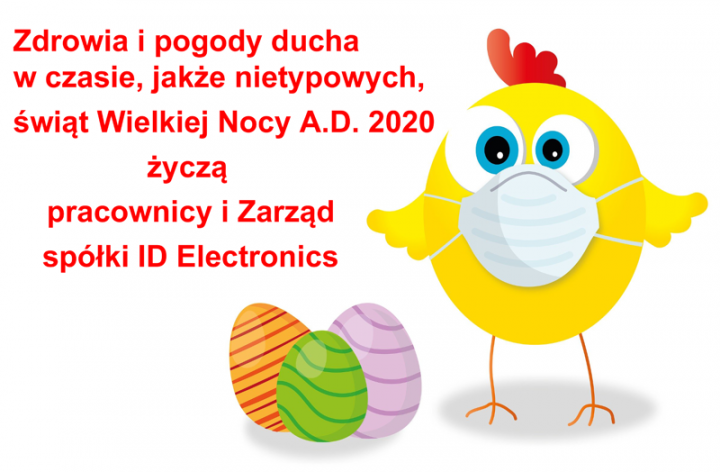 Życzenia wielkanocne od ID Electronics (IDE)