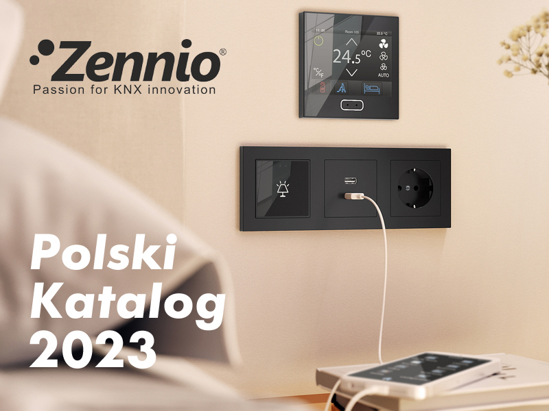 Polski katalog ZENNIO KNX 2023 w IDE